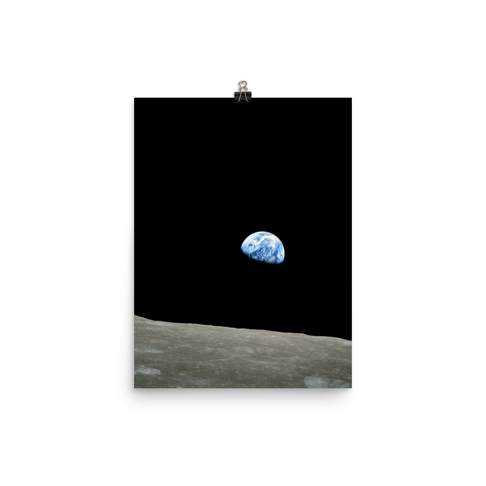 Earthrise Apollo 8 Mission, 1968, Poster