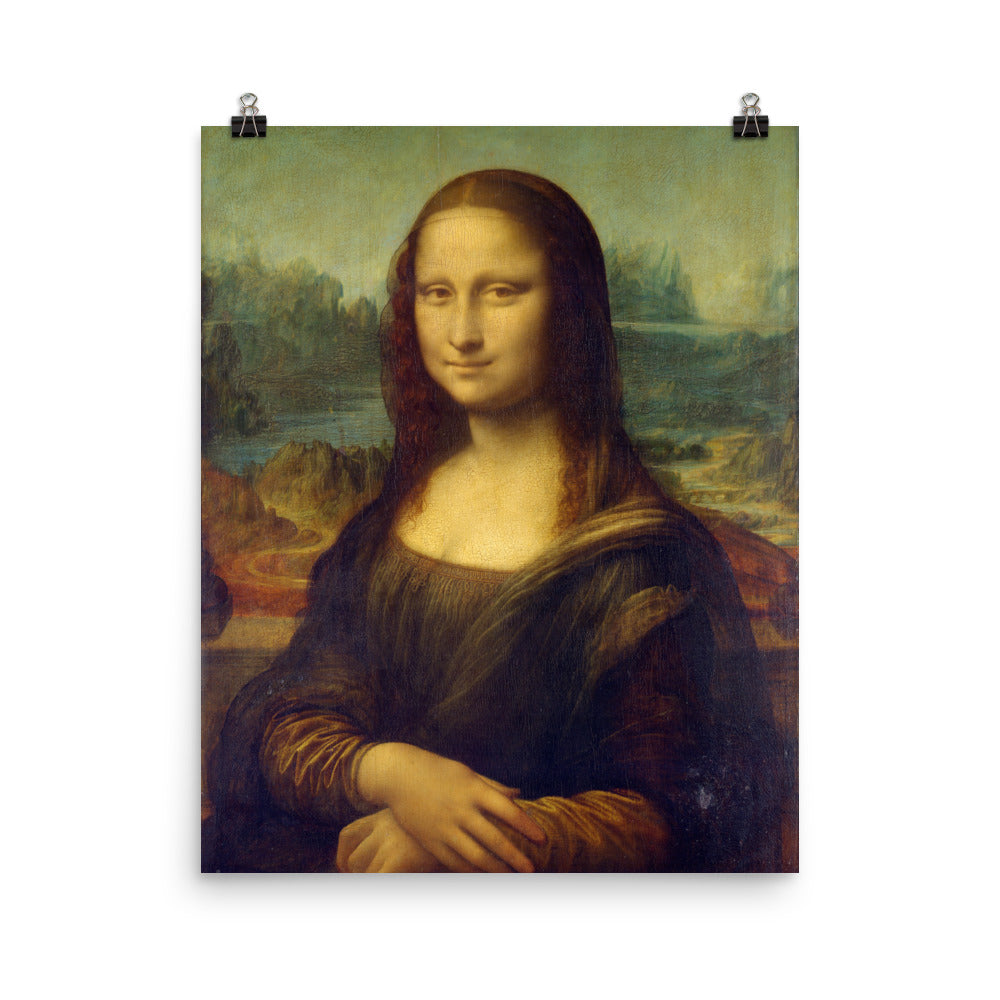 Mona Lisa, by Leonardo da Vinci, Poster