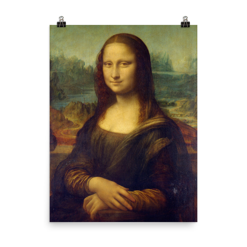 Mona Lisa, by Leonardo da Vinci, Poster