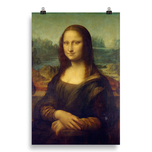 Mona Lisa, by Leonardo da Vinci, Poster