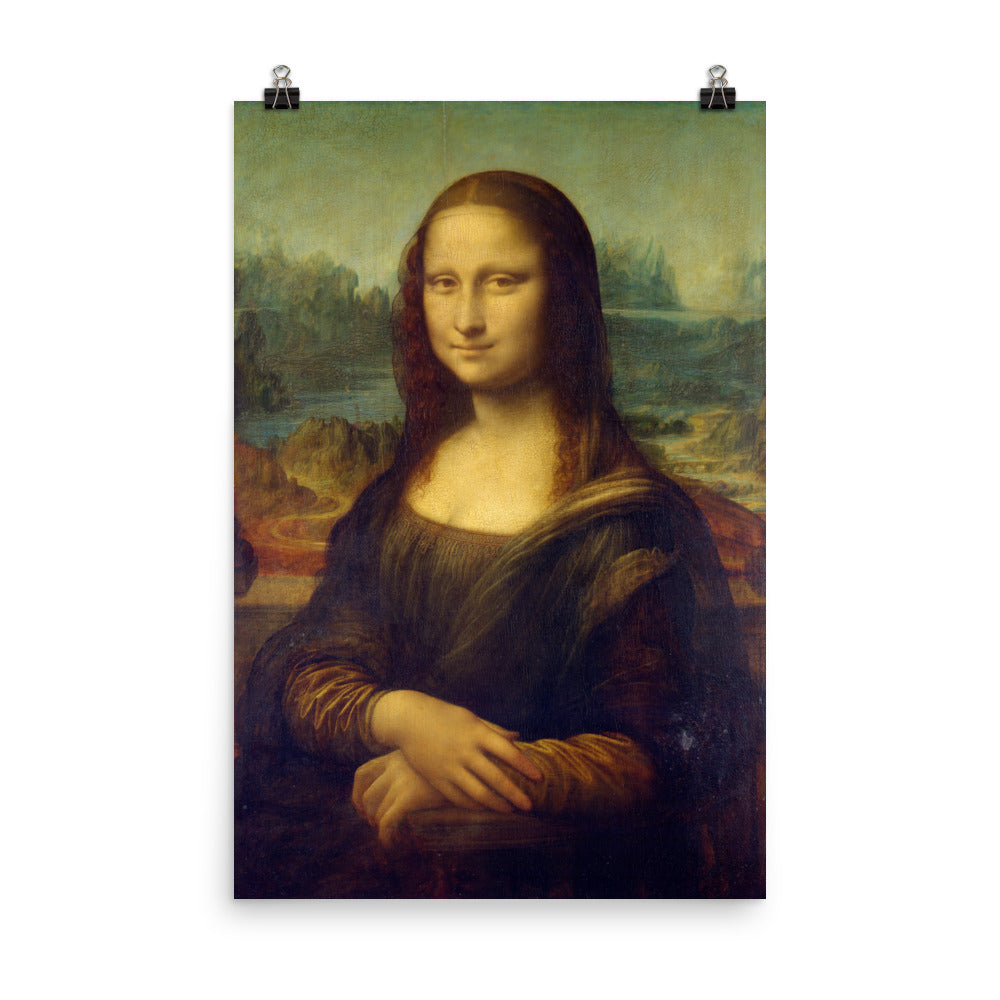 Mona Lisa, by Leonardo da Vinci, Poster